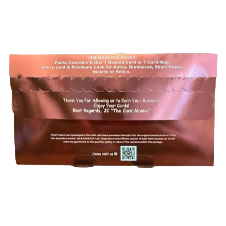 PREMIUM Specialty Football Graded Pack