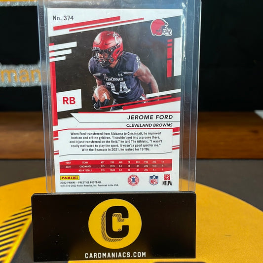 Jerome Ford - 2022 Football