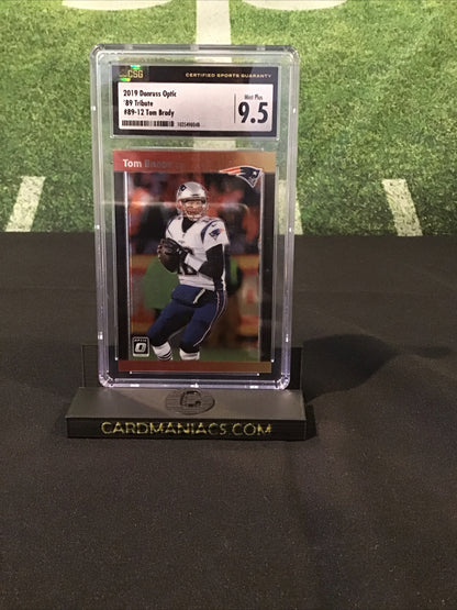 2019 Panini Donruss Optic 1989 Tribute #89-12 Tom Brady
