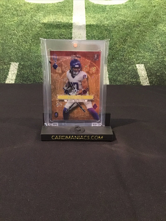 2023 Wild Card 5 Card Draw Stacked Deck Puka Nacua RC Orange Queen Of Diamonds