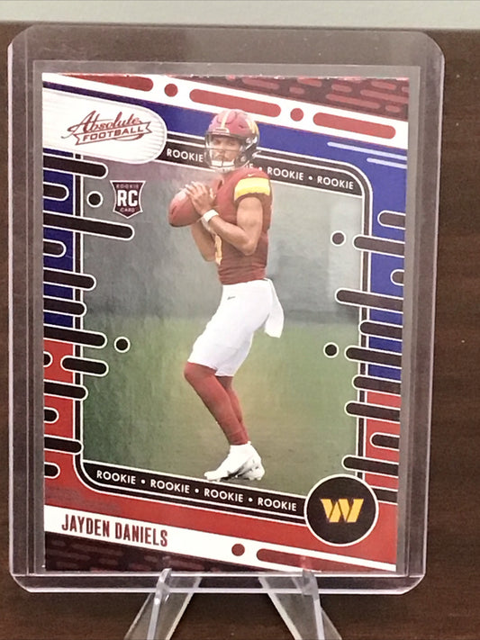 2024 Panini Absolute Football Jayden Daniels RC