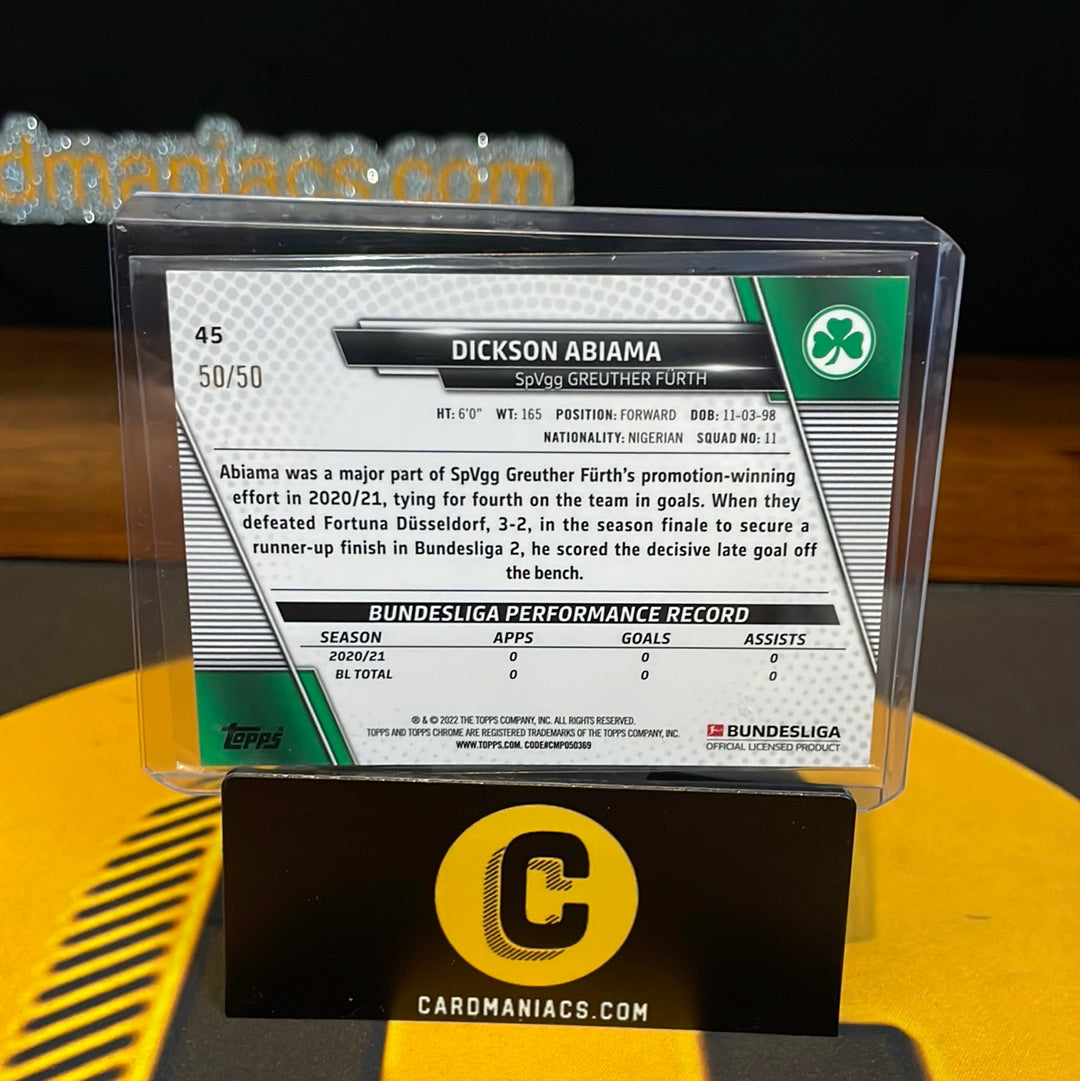 Dickson Abiama - 2021 Soccer